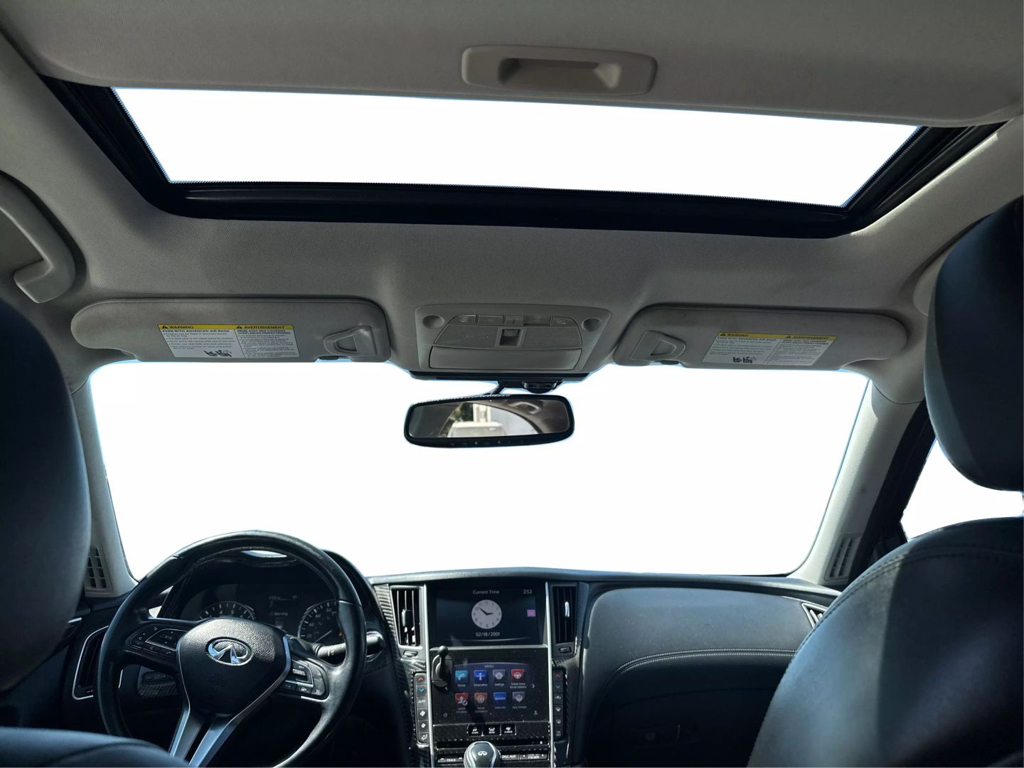 2019 INFINITI Q50 SEDAN V6, TWIN TURBO, 3.0 LITER 3.0T LUXE SEDAN 4D