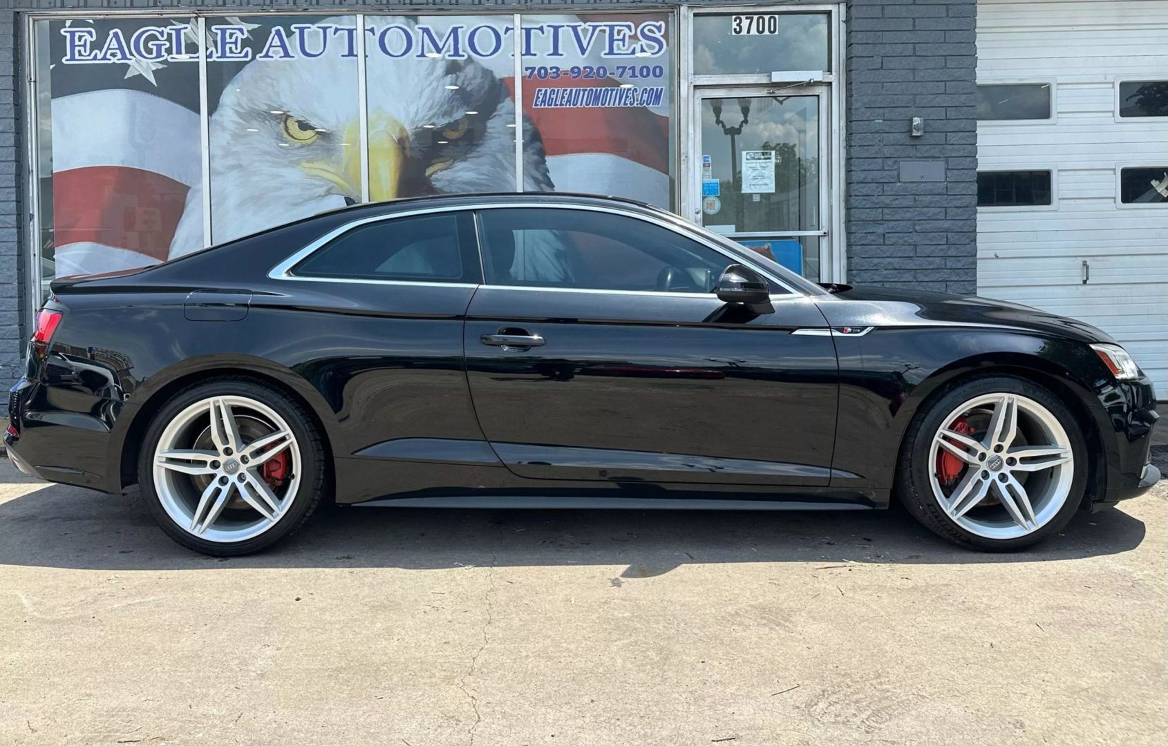 Used 2018 Audi A5 Coupe Premium Plus with VIN WAUTNAF57JA000982 for sale in Arlington, VA