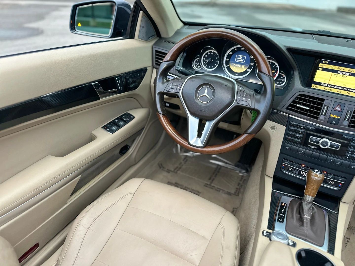 2012 MERCEDES-BENZ E-CLASS CONVERTIBLE V6, 3.5 LITER E 350 CONVERTIBLE 2D