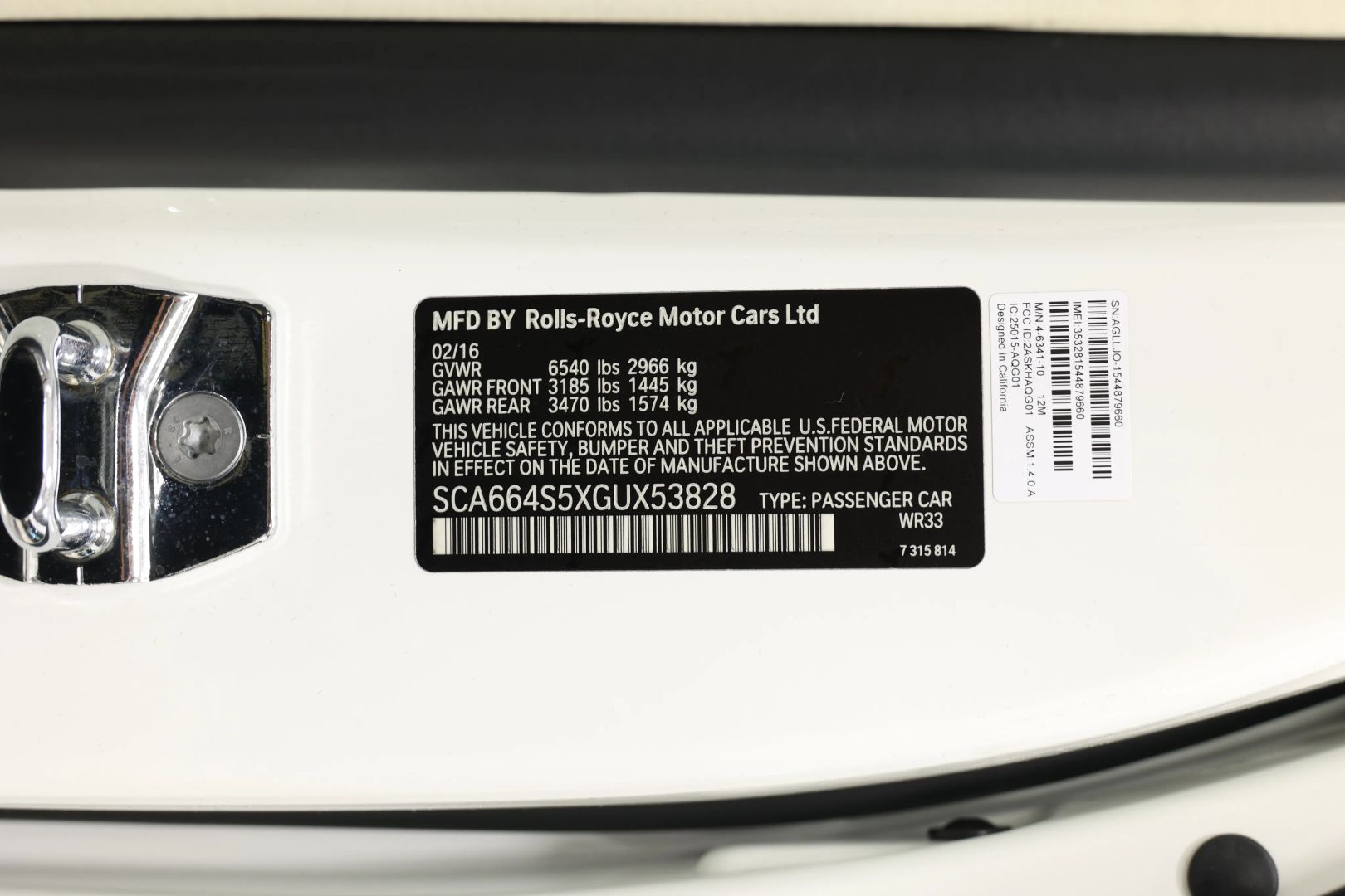2016 Rolls-royce Ghost - Image 117