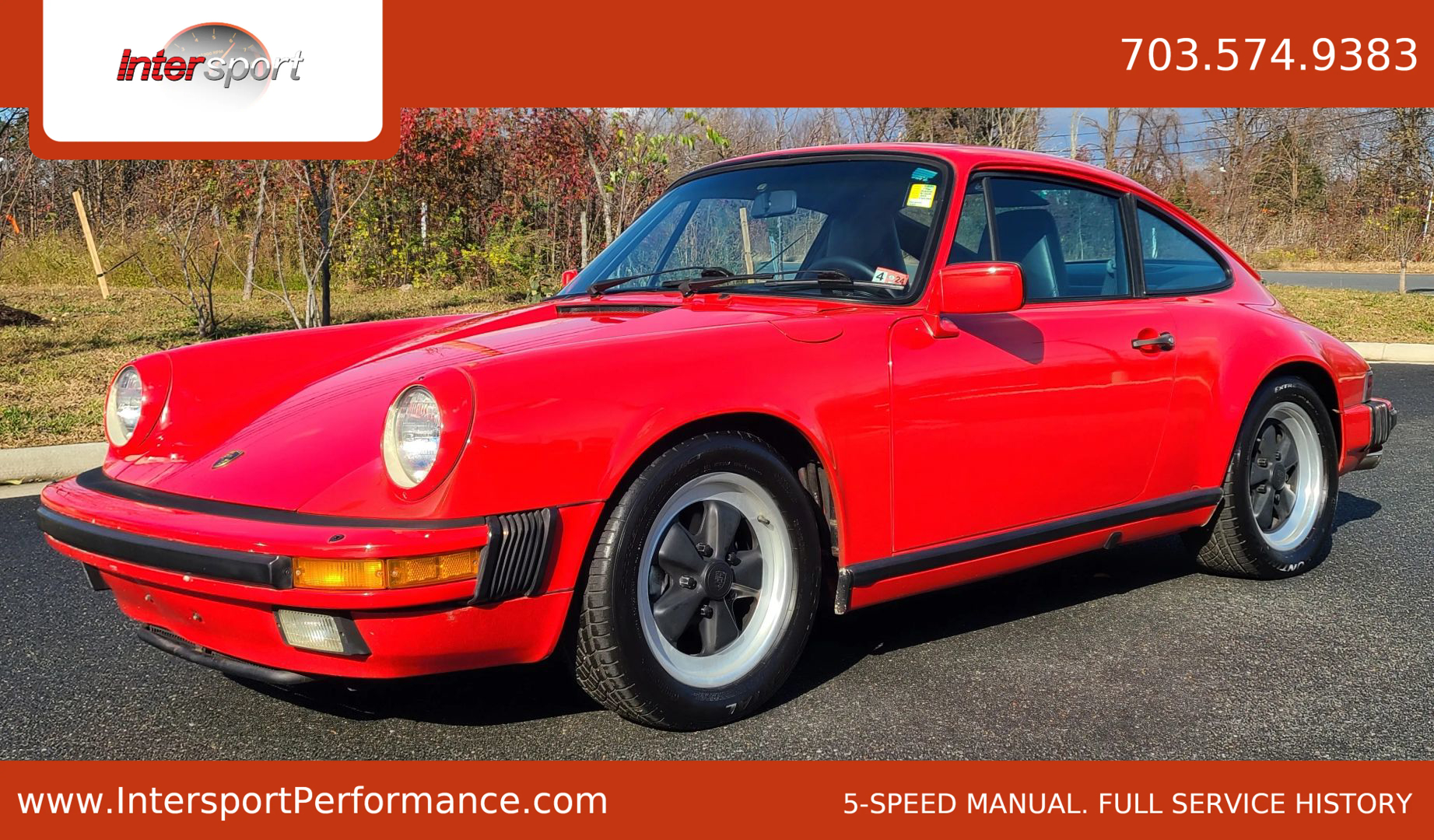 1986 Porsche 911 Carrera