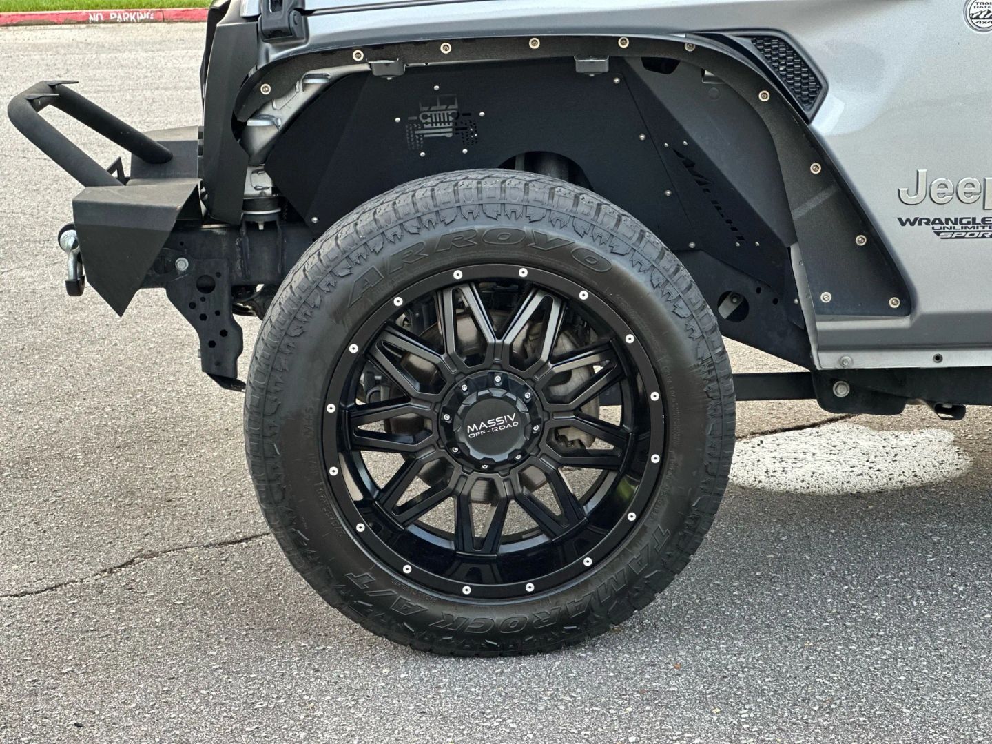 2020 JEEP WRANGLER UNLIMITED SUV 4-CYL, TURBO, 2.0 LITER SPORT S SPORT UTILITY 4D