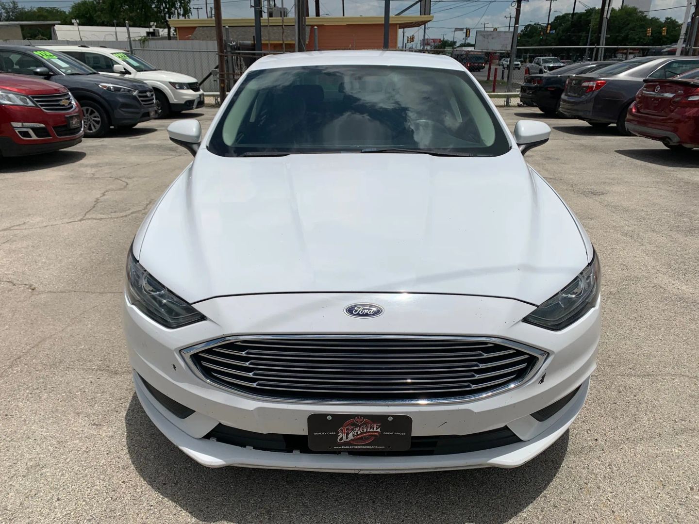 Used 2017 Ford Fusion SE with VIN 3FA6P0H78HR207177 for sale in San Antonio, TX
