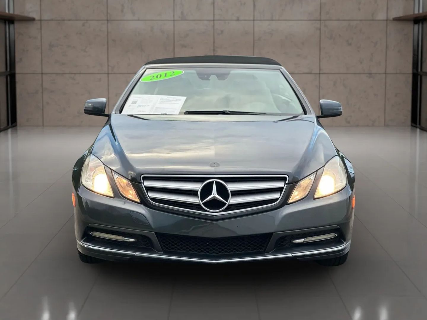 2012 MERCEDES-BENZ E-CLASS CONVERTIBLE V6, 3.5 LITER E 350 CONVERTIBLE 2D