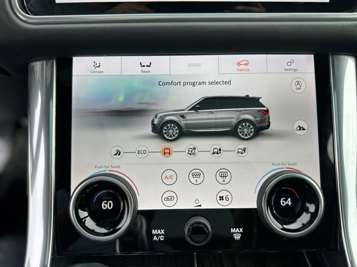 2018 LAND ROVER RANGE ROVER SPORT SUV V6, SUPERCHARGED, 3.0 LITER HSE DYNAMIC SPORT UTILITY 4D