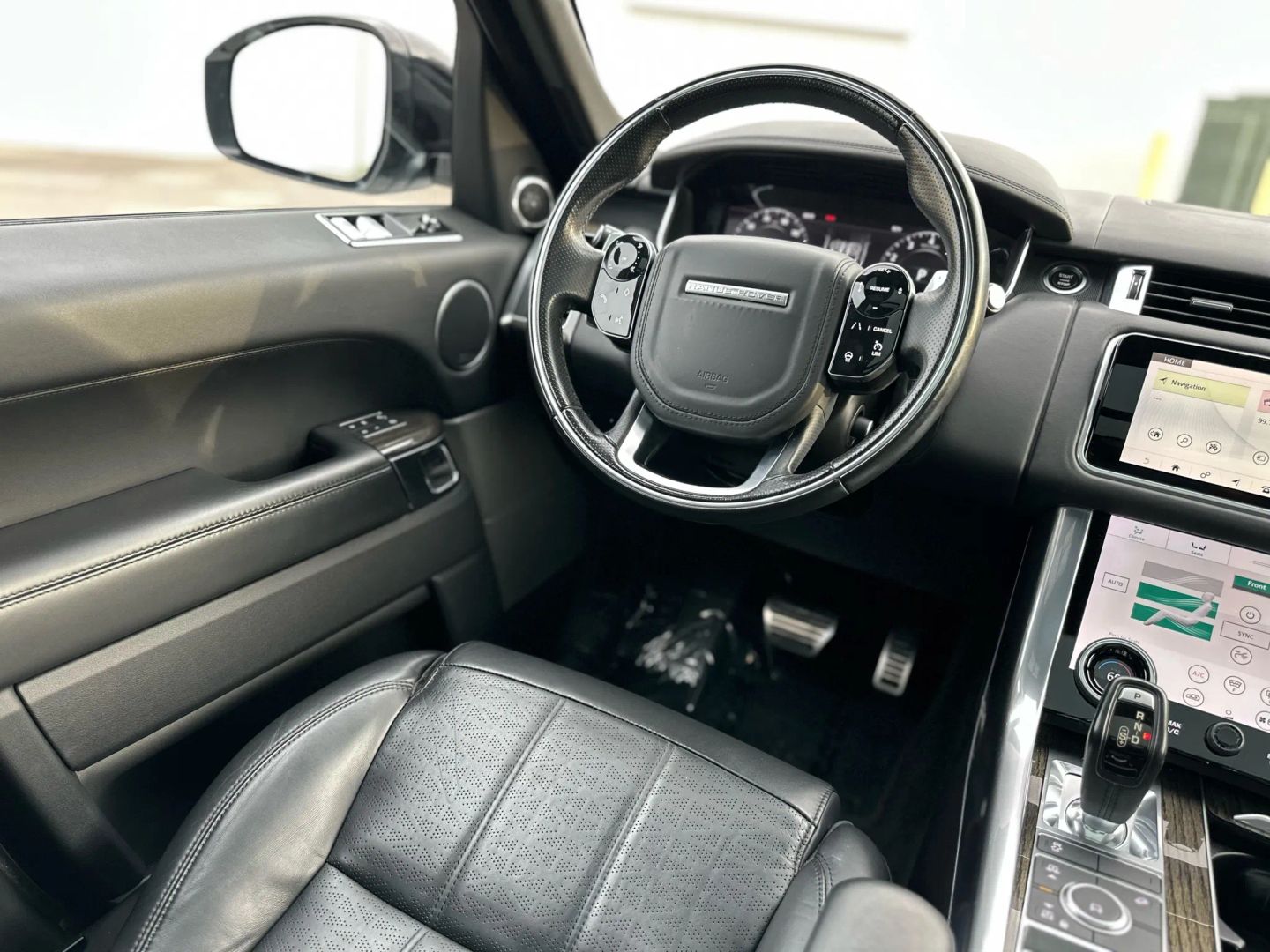 2018 LAND ROVER RANGE ROVER SPORT SUV V6, SUPERCHARGED, 3.0 LITER HSE DYNAMIC SPORT UTILITY 4D