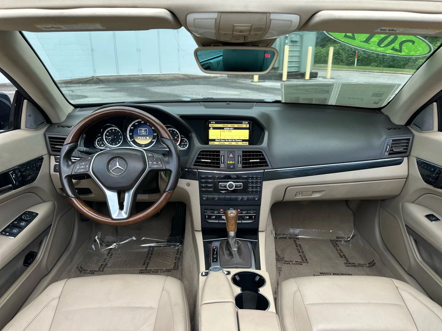 2012 MERCEDES-BENZ E-CLASS CONVERTIBLE V6, 3.5 LITER E 350 CONVERTIBLE 2D