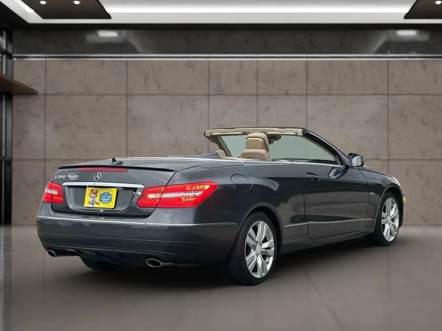 2012 MERCEDES-BENZ E-CLASS CONVERTIBLE V6, 3.5 LITER E 350 CONVERTIBLE 2D