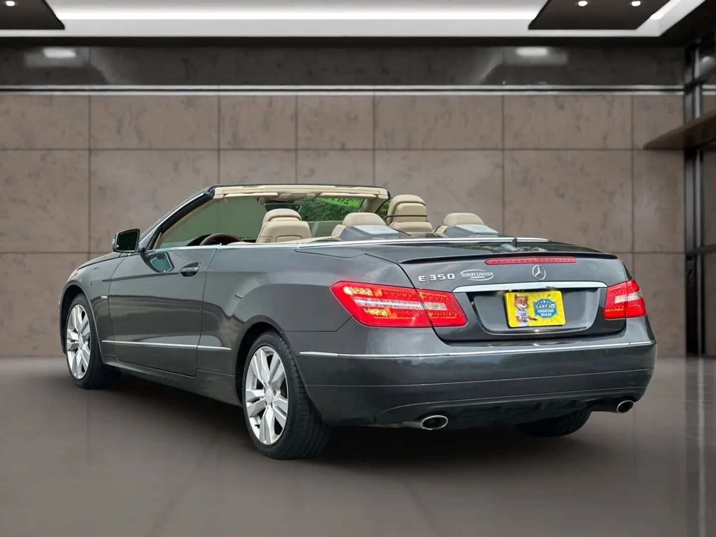 2012 MERCEDES-BENZ E-CLASS CONVERTIBLE V6, 3.5 LITER E 350 CONVERTIBLE 2D