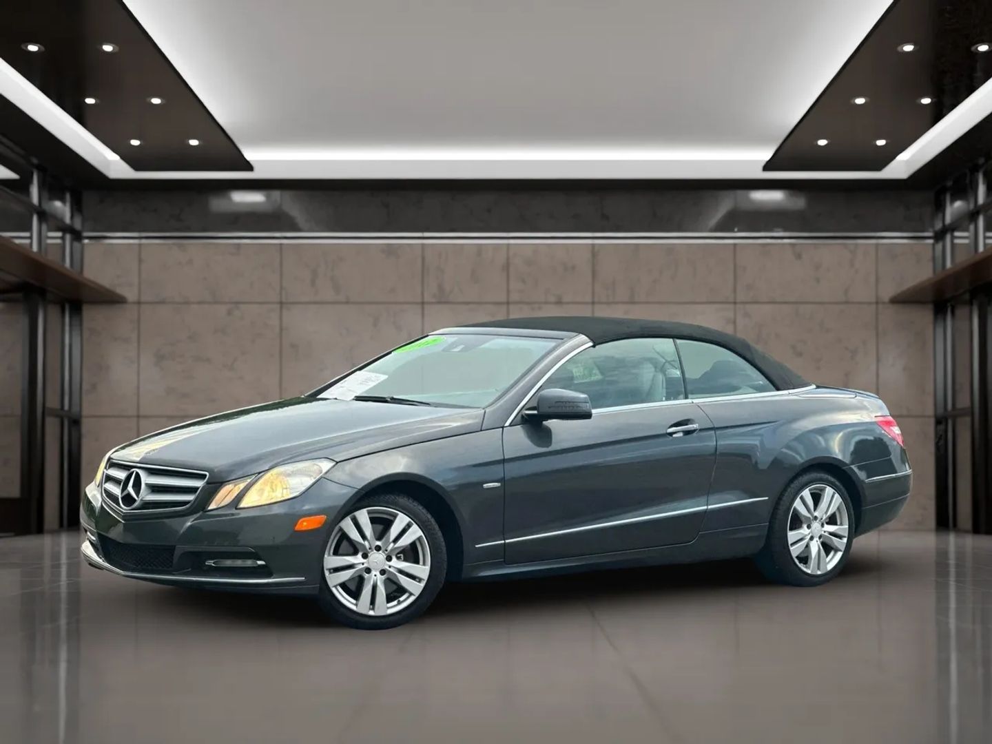 2012 MERCEDES-BENZ E-CLASS CONVERTIBLE V6, 3.5 LITER E 350 CONVERTIBLE 2D