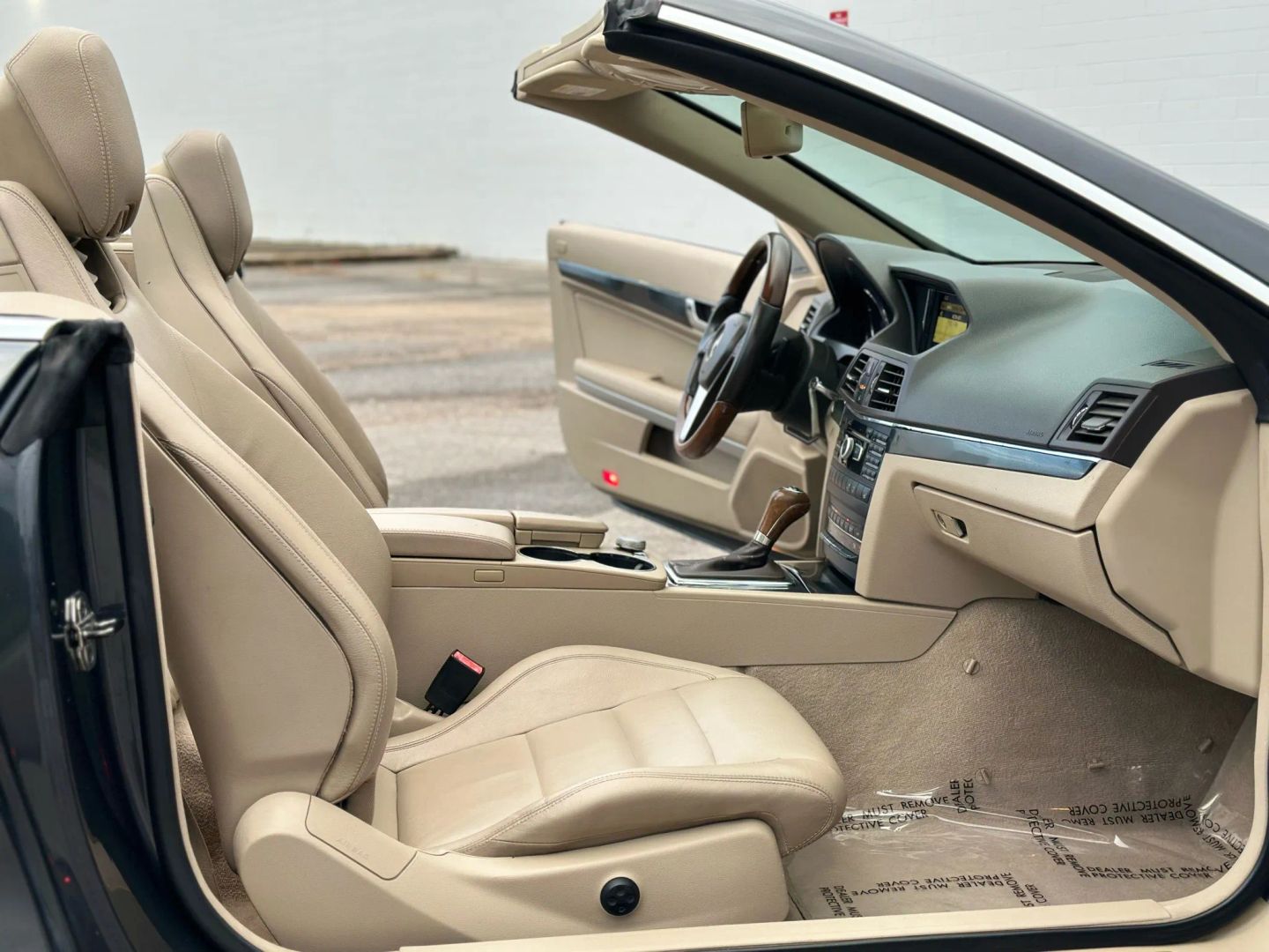 2012 MERCEDES-BENZ E-CLASS CONVERTIBLE V6, 3.5 LITER E 350 CONVERTIBLE 2D