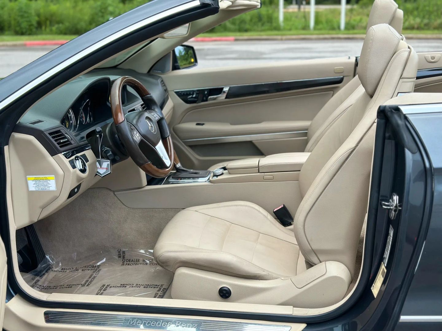 2012 MERCEDES-BENZ E-CLASS CONVERTIBLE V6, 3.5 LITER E 350 CONVERTIBLE 2D