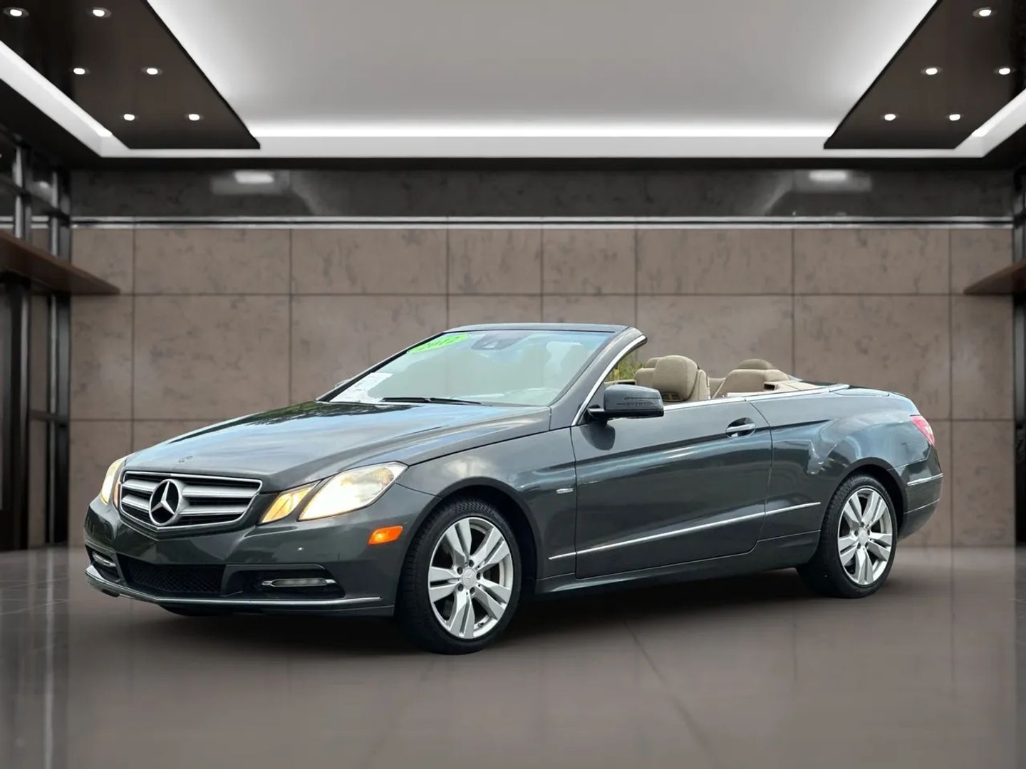 2012 MERCEDES-BENZ E-CLASS CONVERTIBLE V6, 3.5 LITER E 350 CONVERTIBLE 2D