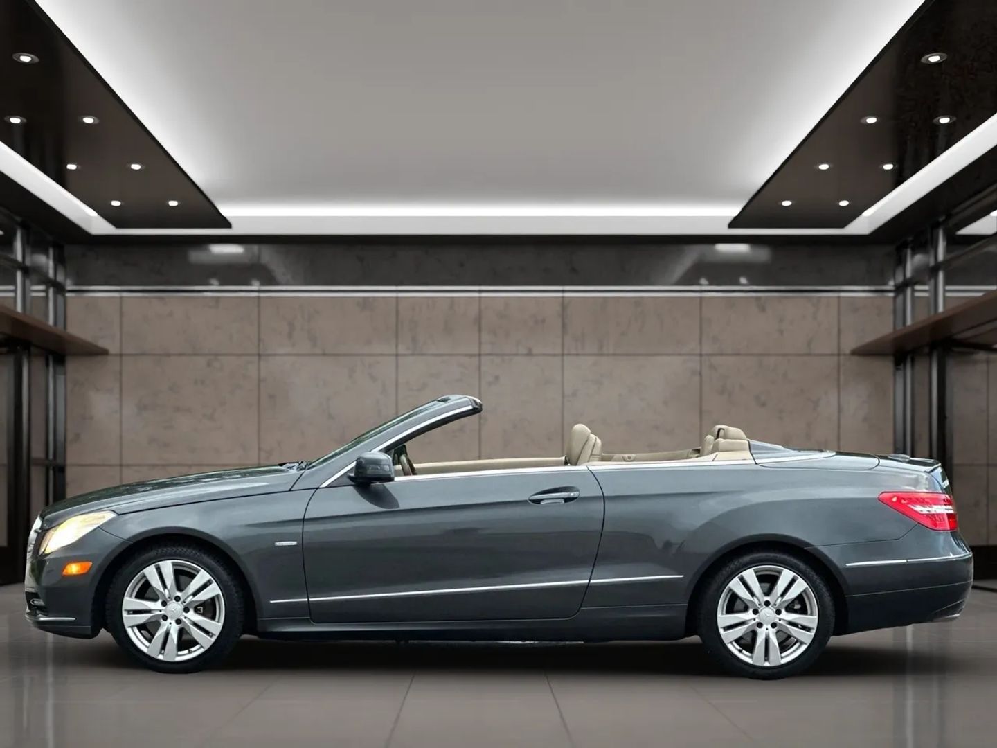 2012 MERCEDES-BENZ E-CLASS CONVERTIBLE V6, 3.5 LITER E 350 CONVERTIBLE 2D