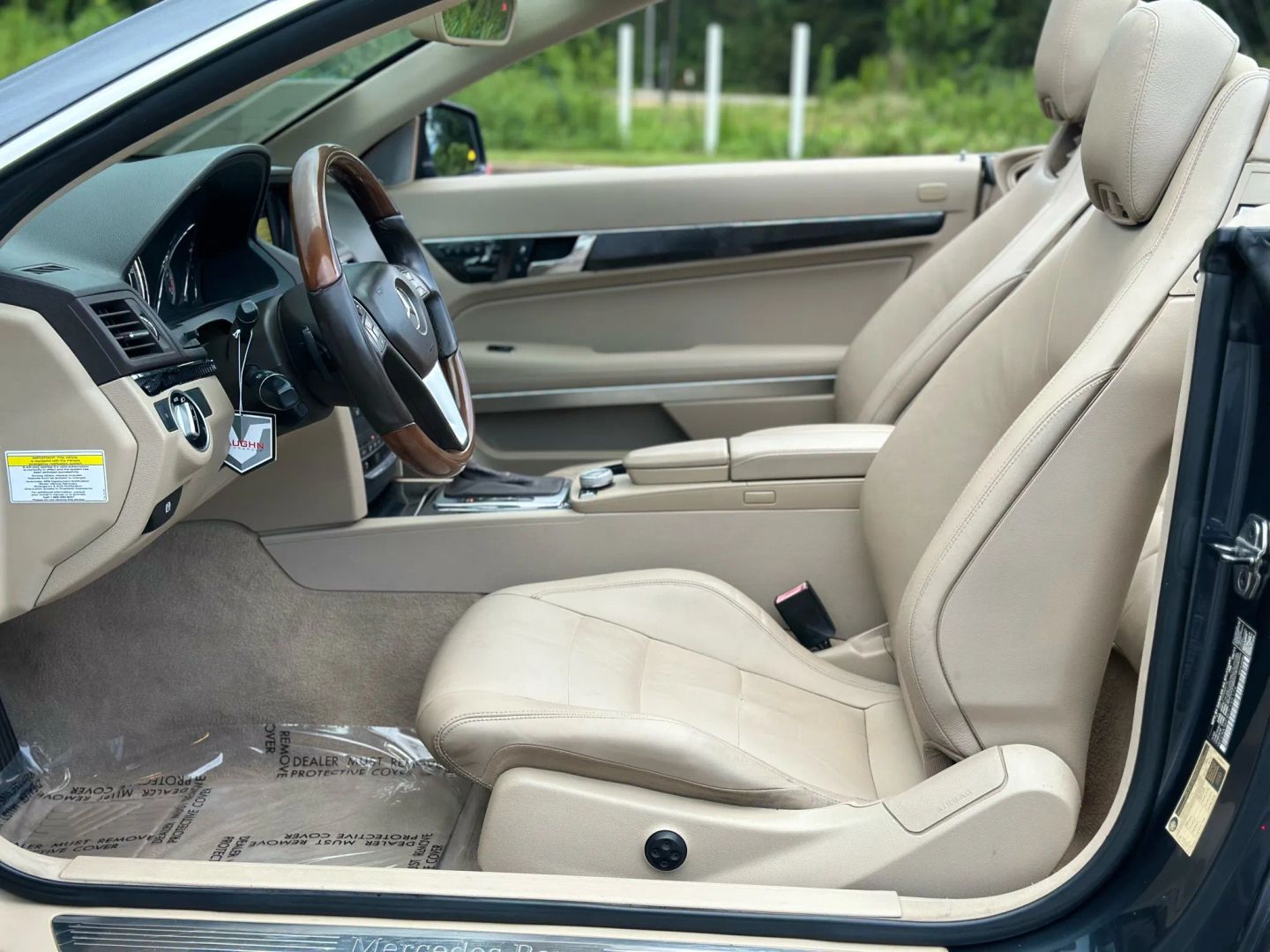 2012 MERCEDES-BENZ E-CLASS CONVERTIBLE V6, 3.5 LITER E 350 CONVERTIBLE 2D
