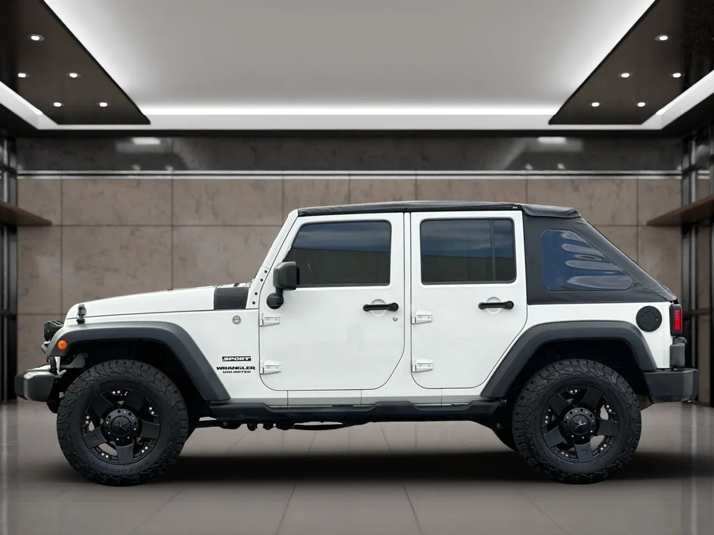 2010 JEEP WRANGLER SUV V6, 3.8 LITER UNLIMITED SPORT SUV 4D