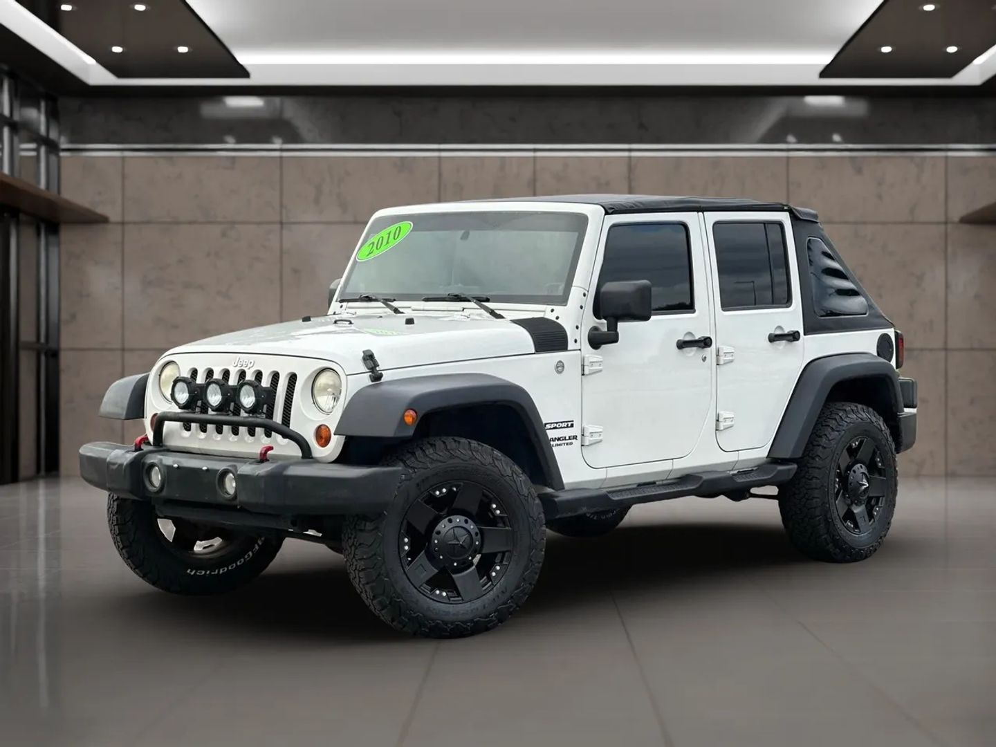 2010 JEEP WRANGLER SUV V6, 3.8 LITER UNLIMITED SPORT SUV 4D