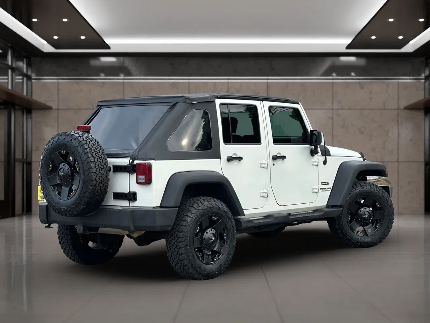 2010 JEEP WRANGLER SUV V6, 3.8 LITER UNLIMITED SPORT SUV 4D