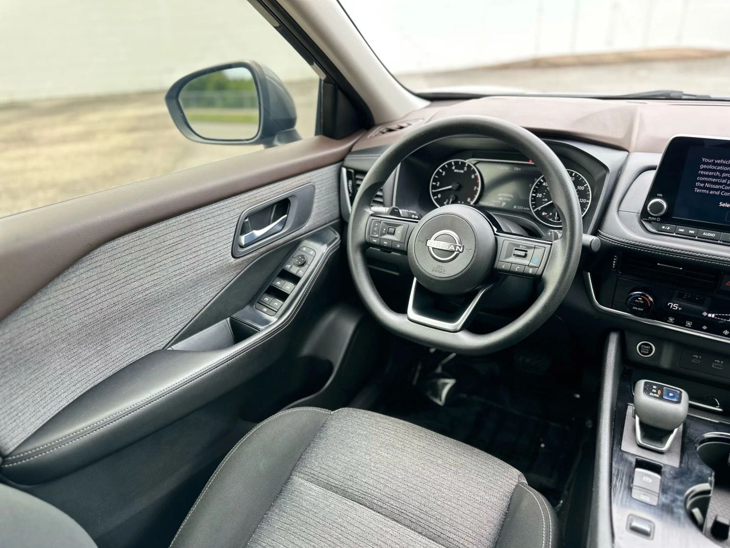 2022 NISSAN ROGUE SUV 3-CYL, TURBO, 1.5 LITER SV SPORT UTILITY 4D