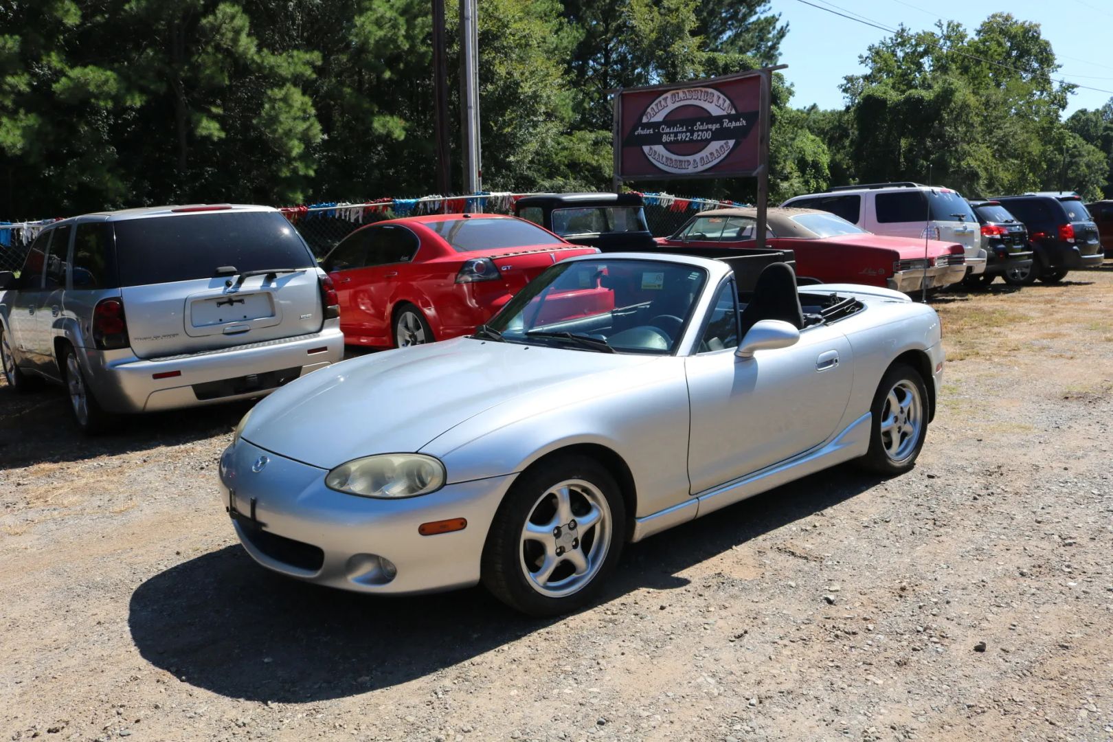 2002 Mazda MX-5 Miata Cloth