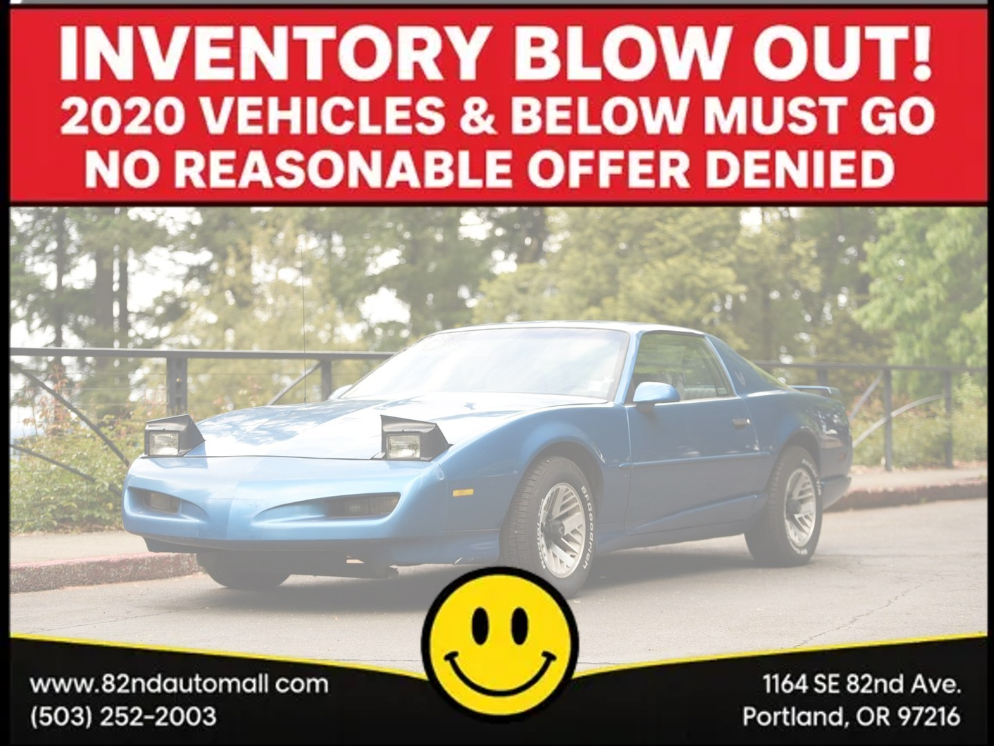 1992 Pontiac Firebird Base