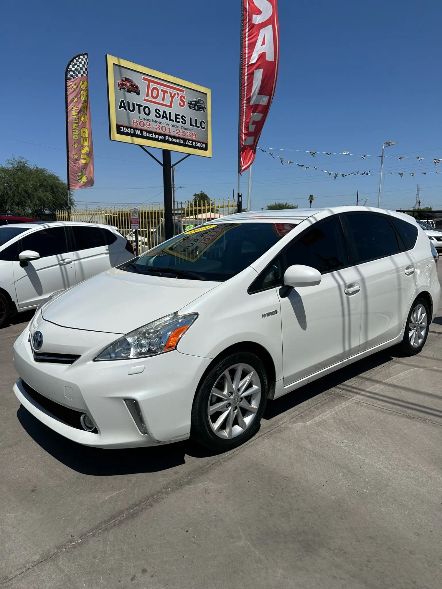 2014 Toyota Prius v Three