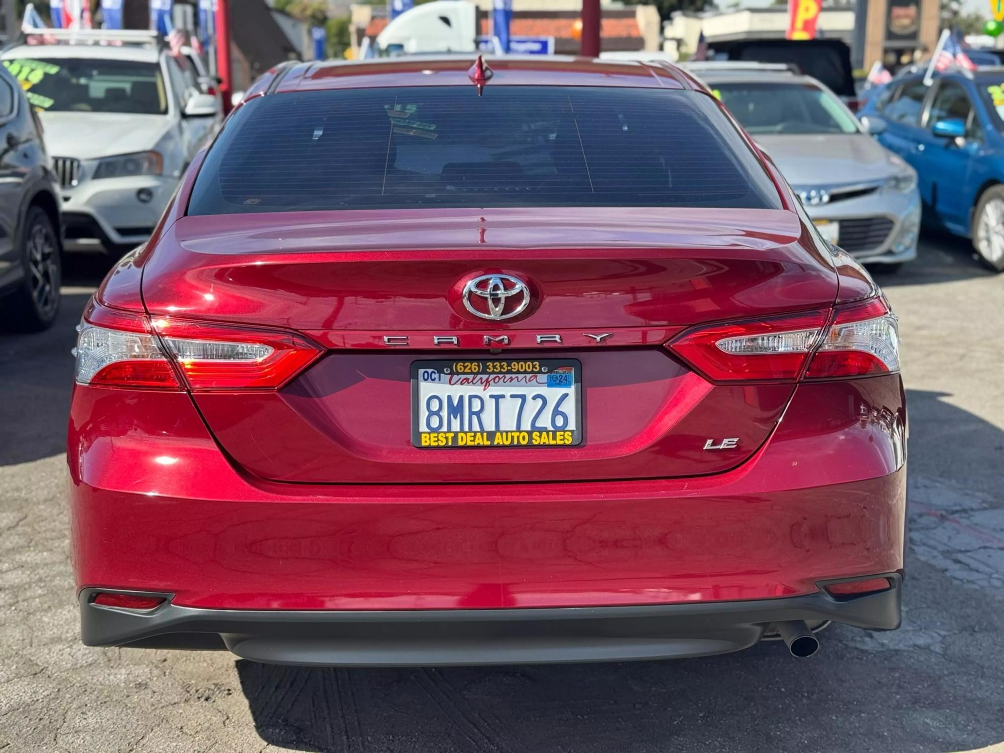 2019 Toyota Camry LE photo 23