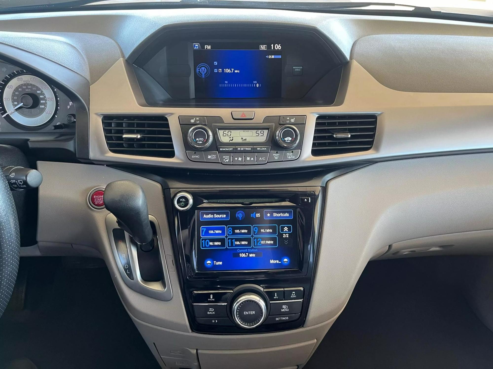 2016 Honda Odyssey EX-L photo 62