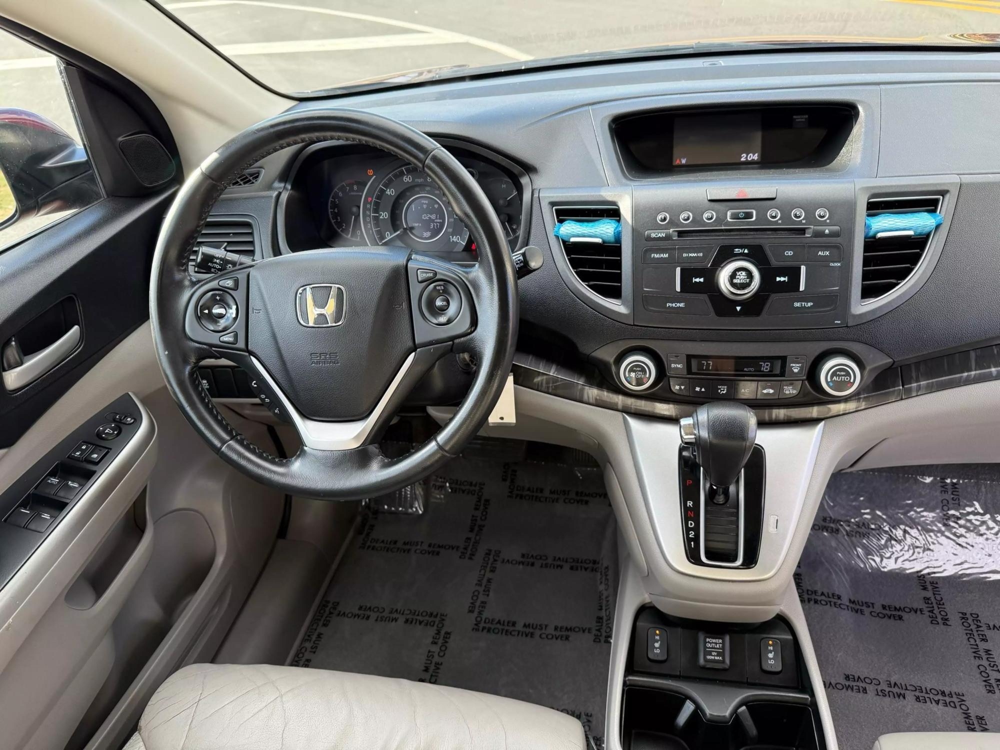 2012 Honda CR-V EX-L photo 175