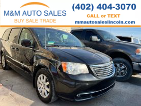 2013 CHRYSLER TOWN & COUNTRY VAN V6, 3.6 LITER TOURING MINIVAN 4D