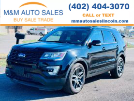 2017 FORD EXPLORER SUV V6, ECOBOOST, TT, 3.5L SPORT SUV 4D