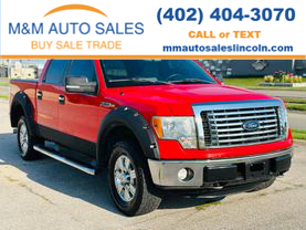 2011 FORD F150 SUPERCREW CAB PICKUP V8, FLEX FUEL, 5.0 LITER XLT PICKUP 4D 5 1/2 FT