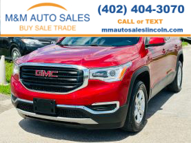 2019 GMC ACADIA SUV 4-CYL, 2.5 LITER SLE-1 SPORT UTILITY 4D