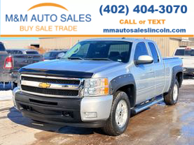 2012 CHEVROLET SILVERADO 1500 EXTENDED CAB PICKUP V8, FLEX FUEL, 5.3 LITER LTZ PICKUP 4D 6 1/2 FT