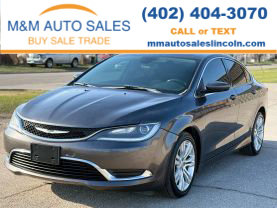 2015 CHRYSLER 200 SEDAN 4-CYL, MULTIAIR PZEV 2.4L LIMITED SEDAN 4D