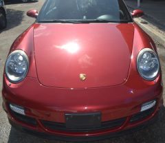 2008 PORSCHE 911 CONVERTIBLE 6-CYL, TURBO, 3.6 LITER TURBO S CONVERTIBLE 2D