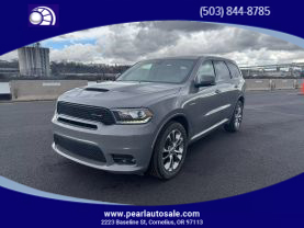 2020 DODGE DURANGO SUV V8, HEMI, 5.7 LITER R/T SPORT UTILITY 4D