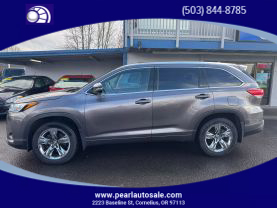 2019 TOYOTA HIGHLANDER SUV V6, 3.5 LITER LIMITED PLATINUM SPORT UTILITY 4D