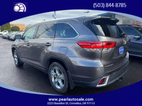 2019 TOYOTA HIGHLANDER SUV V6, 3.5 LITER LIMITED PLATINUM SPORT UTILITY 4D