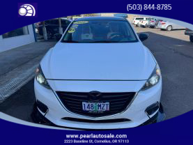 2016 MAZDA MAZDA3 SEDAN 4-CYL, SKYACTIV-G, 2.0L I SPORT SEDAN 4D