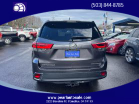 2019 TOYOTA HIGHLANDER SUV V6, 3.5 LITER LIMITED PLATINUM SPORT UTILITY 4D