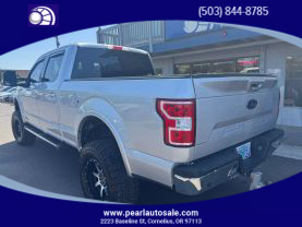 2019 FORD F150 SUPERCREW CAB PICKUP V8, FLEX FUEL, 5.0 LITER LARIAT PICKUP 4D 6 1/2 FT