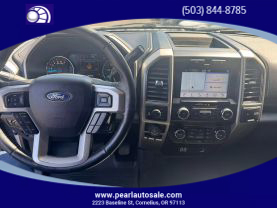 2019 FORD F150 SUPERCREW CAB PICKUP V8, FLEX FUEL, 5.0 LITER LARIAT PICKUP 4D 6 1/2 FT