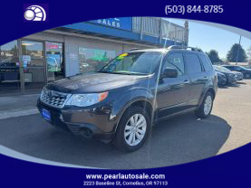 2012 SUBARU FORESTER SUV 4-CYL, PZEV, 2.5 LITER 2.5X PREMIUM SPORT UTILITY 4D