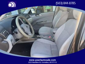 2012 SUBARU FORESTER SUV 4-CYL, PZEV, 2.5 LITER 2.5X PREMIUM SPORT UTILITY 4D