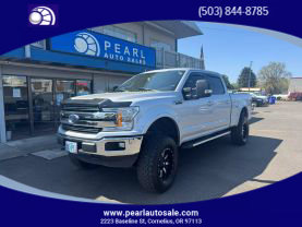2019 FORD F150 SUPERCREW CAB PICKUP V8, FLEX FUEL, 5.0 LITER LARIAT PICKUP 4D 6 1/2 FT