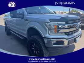 2019 FORD F150 SUPERCREW CAB PICKUP V8, FLEX FUEL, 5.0 LITER LARIAT PICKUP 4D 6 1/2 FT