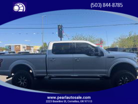 2019 FORD F150 SUPERCREW CAB PICKUP V8, FLEX FUEL, 5.0 LITER LARIAT PICKUP 4D 6 1/2 FT