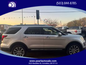2017 FORD EXPLORER SUV V6, 3.5 LITER LIMITED SPORT UTILITY 4D