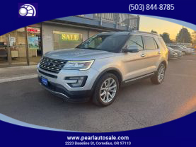 2017 FORD EXPLORER SUV V6, 3.5 LITER LIMITED SPORT UTILITY 4D
